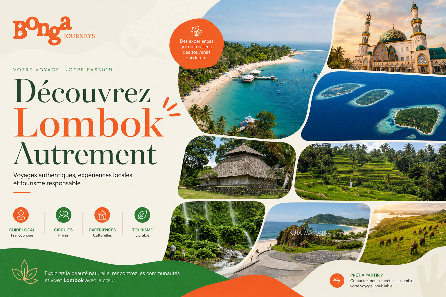 Open Trip Halal Premium Lombok — Expérience authentique en petit groupe
